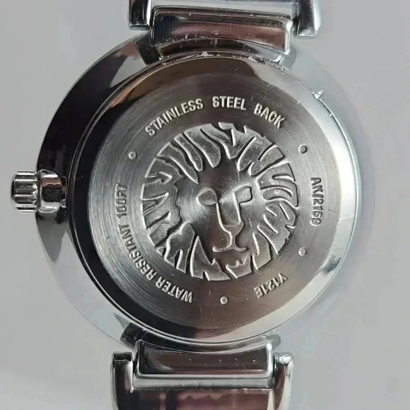 Womens Anne Klein Watch 30mm Round Dial Silver Tone Bracelet AK/2159 New Battery - Picture 9 of 9